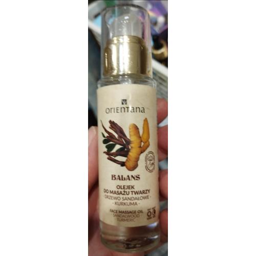Orientana Balancing, Sandalwood & Turmeric, Face Massage Oil (Olejek do masażu twarzy) - opinie | zdjęcie do recenzji od Barbra61