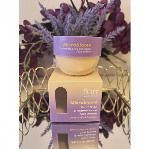 Fluff Microbiome, Protection & Regeneration Face Cream (Krem ochronny z ekstraktem z białej trufli i prebiotykiem) - opinie | zdjęcie do recenzji od Goya5 - 1
