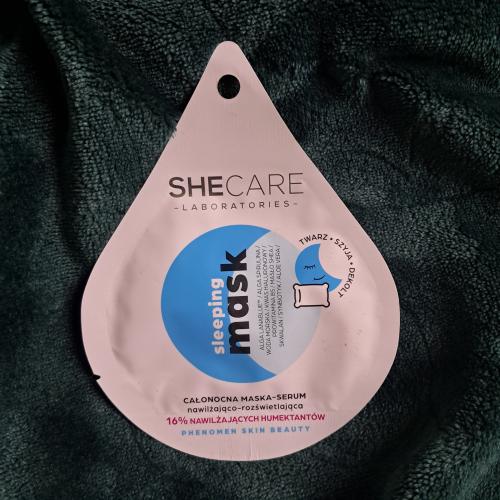 SheCare Sleeping Mask, Całonocna maska-serum nawilżająco-rozświetlająca - opinie | zdjęcie do recenzji od AnaSky - 1