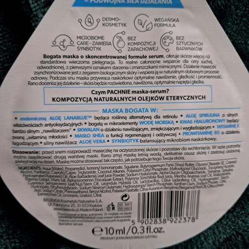 SheCare Sleeping Mask, Całonocna maska-serum nawilżająco-rozświetlająca - opinie | zdjęcie do recenzji od AnaSky - 3