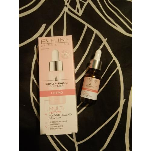 Eveline Cosmetics Skoncentrowana Formuła, Serum multi peptydy + koloidalne złoto `Lifting` - opinie | zdjęcie do recenzji od Owocowysad - 1