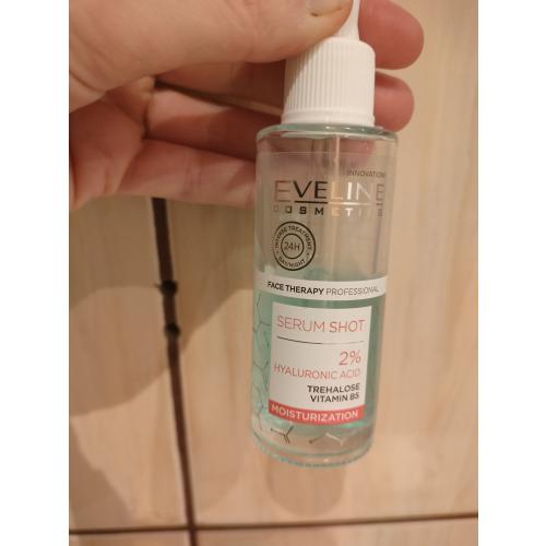 Eveline Cosmetics Face Therapy Professional, Serum Shot, Serum nawilżające z 2% kwasem hialuronowym, trehalozą i witaminą B5 - opinie | zdjęcie do recenzji od AngelikaP11 - 2