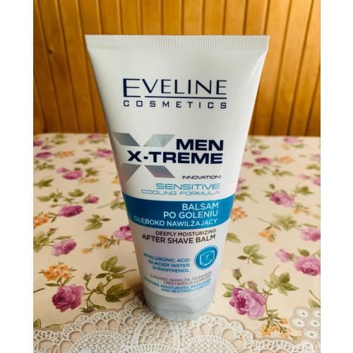 Eveline Cosmetics Men X-treme, Balsam po goleniu głęboko nawilżający chłodzący 0% alkoholu - opinie | zdjęcie do recenzji od IwonaTeresaMaria