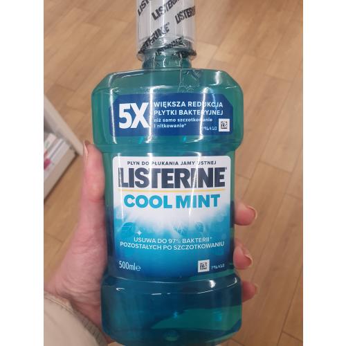 Listerine Cool Mint, Płyn do płukania jamy ustnej - opinie | zdjęcie do recenzji od Mona260676