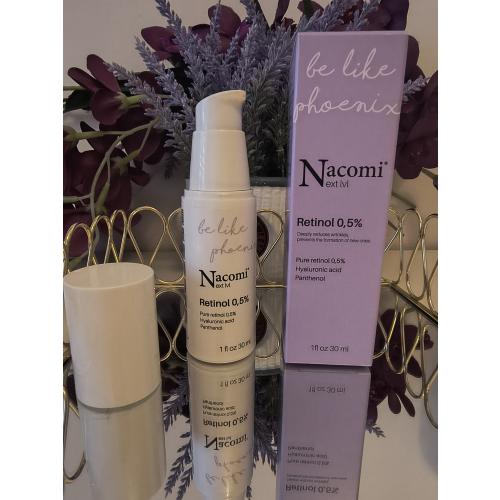 Nacomi Next Lvl, Be Like Phoenix Retinol 0,5% Serum (Serum z retinolem 0,5%) - opinie | zdjęcie do recenzji od Goya5