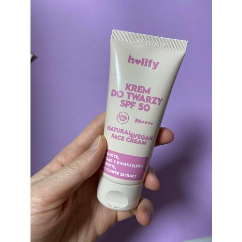 Holify Krem do twarzy prebiotyczny SPF 50 PA ++++ - opinie | zdjęcie do recenzji od beautylover_1