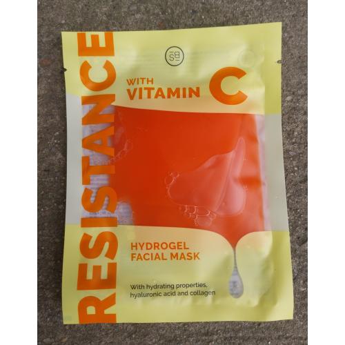 Action Resistance with Vitamin C, Hydrogel Face Sheet Mask (Hydrożelowa maska do twarzy z witaminą C) - opinie | zdjęcie do recenzji od Smerfeta83 - 2