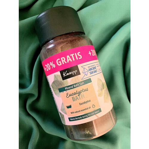Kneipp Mineral Bath Salt Cold Season (Kryształki do kąpieli z soli mineralnej `Eukaliptus`) - opinie | zdjęcie do recenzji od Iwona_C