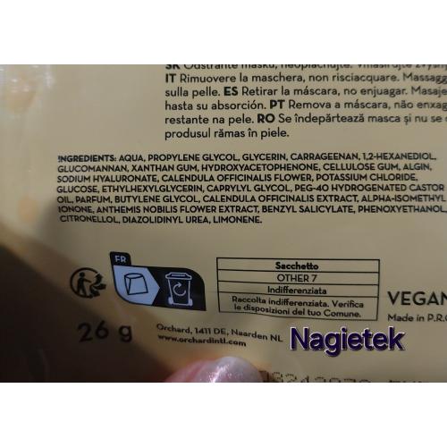 The Beauty Dept. Calendula Petal, Hydro Gel Mask (Maseczka hydrożelowa do twarzy) - opinie | zdjęcie do recenzji od Smerfeta83 - 5