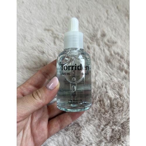Torriden Dive-In, Low Molecular Hyaluronic Acid Serum (Serum nawilżające do twarzy z niskocząsteczkowym Kwasem Hialuronowym i Ceramidami) - opinie | zdjęcie do recenzji od Niesubordynowana