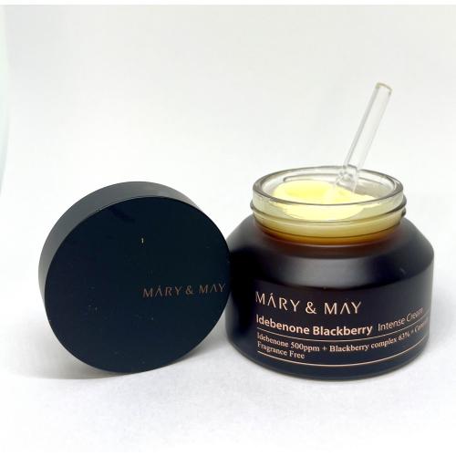 Mary & May Idebenone + Blackberry Complex Intensive Total Care Cream (Wielofunkcyjny krem ​​z kompleksem jeżynowym i idebenonem) - opinie | zdjęcie do recenzji od Niesubordynowana