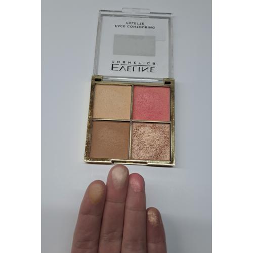 Eveline Cosmetics Wonder Match, Face Contouring Palette (Paleta do konturowania twarzy) - opinie | zdjęcie do recenzji od Moniqu13