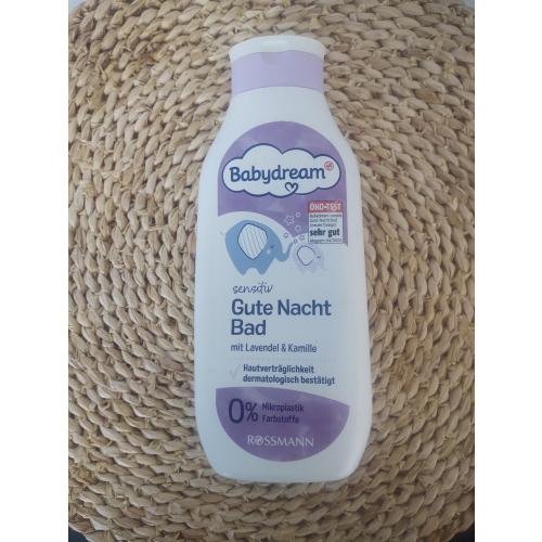 Babydream Gute Nacht Bad (Płyn do kąpieli na dobranoc) - opinie | zdjęcie do recenzji od 332eefacd61f2d5c99eb65dc50a4656dc02c4f29_67d8b781e014b