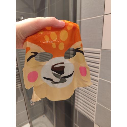 Action Face Sheet Mask with Perilla Leaf Extract Oh my Deer (Głęboko oczyszczająca maseczka w płachcie z ekstraktem z liści pachnotki) - opinie | zdjęcie do recenzji od clareblondi - 1