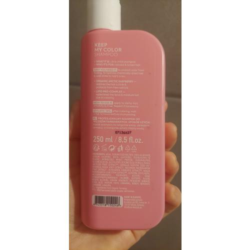 Ice Professional Keep My Color, Shampoo (Szampon do włosów farbowanych) - opinie | zdjęcie do recenzji od Malgos_es - 2
