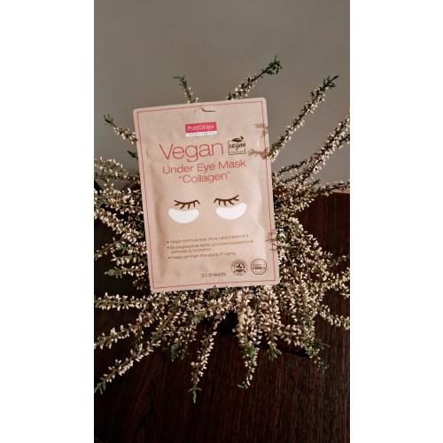 Purederm Vegan Under Eye Pads Collagen (Płatki kolagenowe pod oczy) - opinie | zdjęcie do recenzji od Justyna_moja_pielegnacja