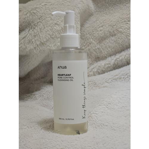 Anua Heartleaf, Pore Conrtol, Cleansing Oil (Olejek do oczyszczania twarzy) - opinie | zdjęcie do recenzji od Miziagi