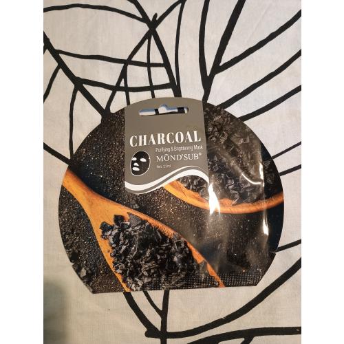Mond'Sub Charcoal Purfying & Brightening Mask (Maseczka w płachcie oczyszczająco-rozjaśniająca z węglem) - opinie | zdjęcie do recenzji od Owocowysad - 1