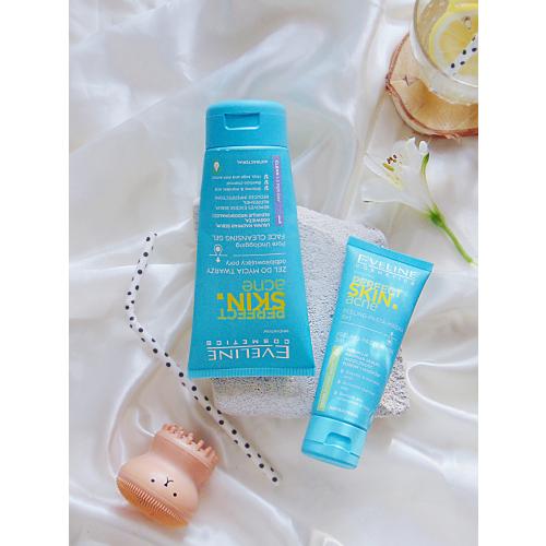 Eveline Cosmetics Perfect Skin. Acne, Mikrozłuszczający peeling-pasta-maska 3w1 - opinie | zdjęcie do recenzji od Mysiakowa