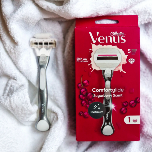 Gillette Comfort Glide with Sugarberry Scent (Maszynka do golenia) - opinie | zdjęcie do recenzji od cateringzoliborz