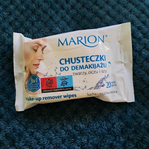 Marion Chusteczki do demakijażu do skóry suchej i wrażliwej 3 w 1 - opinie | zdjęcie do recenzji od AnaSky - 2