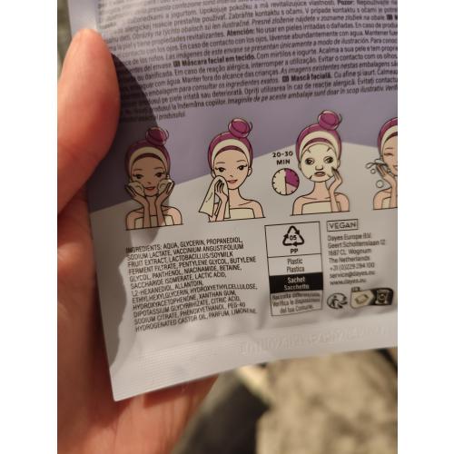 Action Berry Nice Soothening Sheet Mask (Maseczka do twarzy w płachcie) - opinie | zdjęcie do recenzji od clareblondi - 3