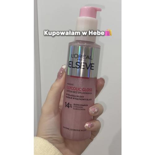 L'Oreal Paris Elseve, Glycolic Gloss, Serum bez spłukiwania - opinie | zdjęcie do recenzji od miunaooo - 1