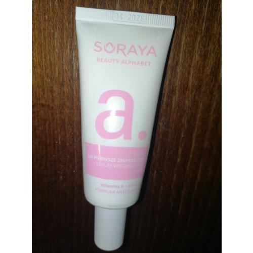 Soraya Beauty Alphabet, A, Krem na pierwsze zmarszczki + serum witaminowe 2w1 - opinie | zdjęcie do recenzji od AgataScarlett