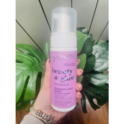 Eveline Cosmetics Beauty & Glow, Rozświetlająca pianka do mycia twarzy `Oh Gentle!` - opinie | zdjęcie do recenzji od kama_m1