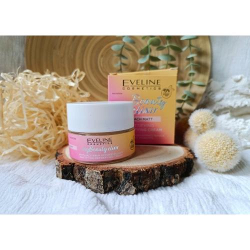 Eveline Cosmetics My Beauty Elixir Peach Matt, Matujący krem detoksykujący - opinie | zdjęcie do recenzji od Anuusiaczeek