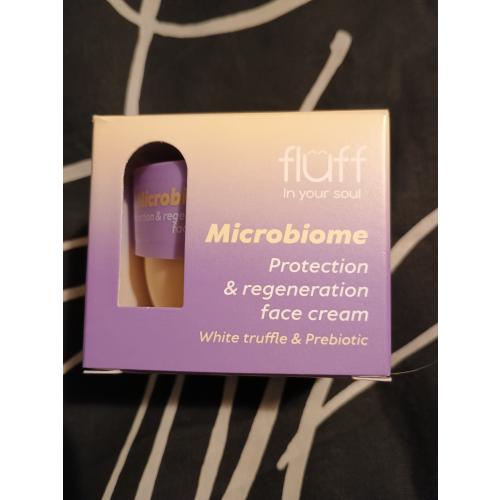 Fluff Microbiome, Protection & Regeneration Face Cream (Krem ochronny z ekstraktem z białej trufli i prebiotykiem) - opinie | zdjęcie do recenzji od Owocowysad - 2