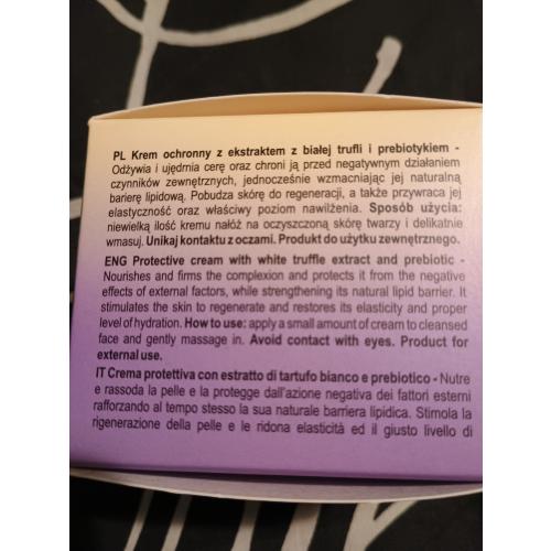 Fluff Microbiome, Protection & Regeneration Face Cream (Krem ochronny z ekstraktem z białej trufli i prebiotykiem) - opinie | zdjęcie do recenzji od Owocowysad - 4