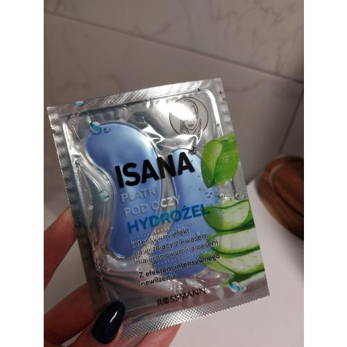 Isana Hydrogel Augen Pads (Hydrożelowe płatki pod oczy z aloesem i kwasem hialuronowym) - opinie | zdjęcie do recenzji od Dariax_