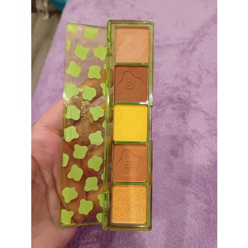 I Heart Revolution Fried Egg, Mini Match Eyeshadow Palette (Paleta cieni do powiek) - opinie | zdjęcie do recenzji od KIN0183 - 4