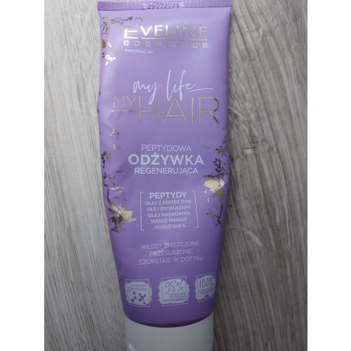 Eveline Cosmetics My Life My Hair, Peptydowa odżywka regenerująca - opinie | zdjęcie do recenzji od MadameMM