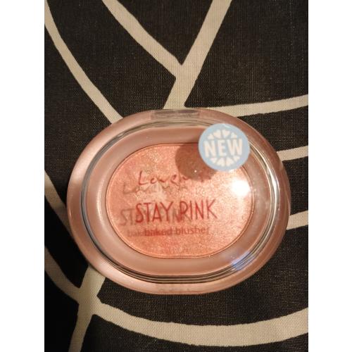Lovely Stay Pink Baked Blusher (Wypiekany róż do policzków) - opinie | zdjęcie do recenzji od Owocowysad - 1