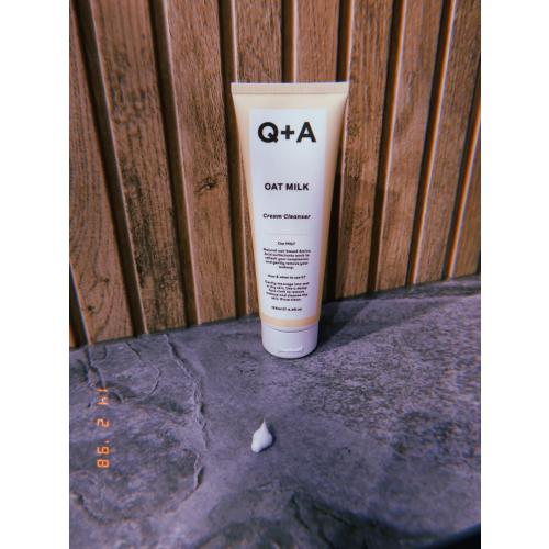 Q+A Oat Milk Cream Cleanser (Kremowa emulsja myjąca z mlekiem owsianym) - opinie | zdjęcie do recenzji od Rumcykiewicz