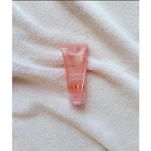 Medicube Triple Collagen, Collagen Night Wrapping Mask (Regenerująca maska do twarzy) - opinie | zdjęcie do recenzji od Katarzyna027