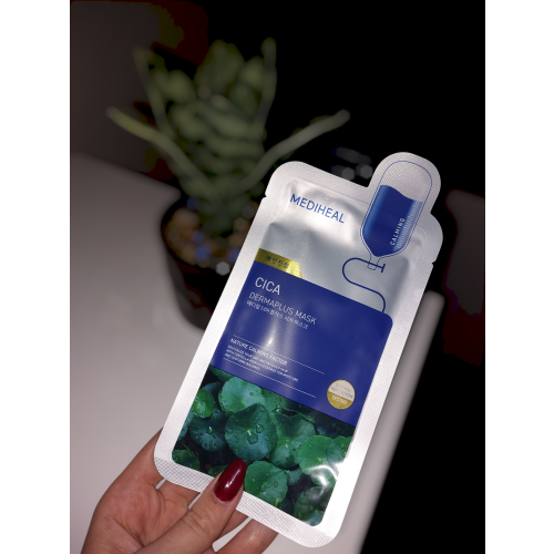 Mediheal Cica, Dermaplus Mask (Łagodząca maska w płachcie do twarzy) - opinie | zdjęcie do recenzji od Dariax_ - 1