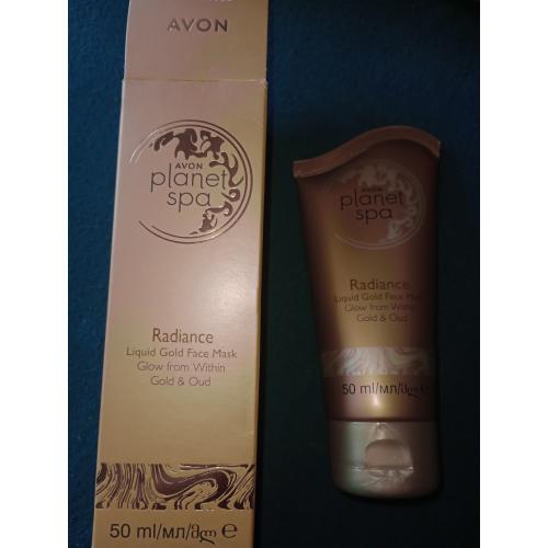 Avon Planet Spa, Radiance Ritual, Liquid Gold Face Mask (Rozświetlająca maseczka do twarzy) - opinie | zdjęcie do recenzji od iwonab1