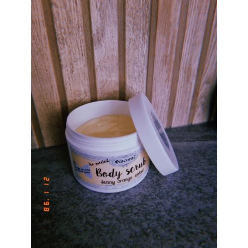 Nacomi Sunny Orange Sorbet Body Scrub (Peeling cukrowy pomarańczowy) - opinie | zdjęcie do recenzji od Rumcykiewicz