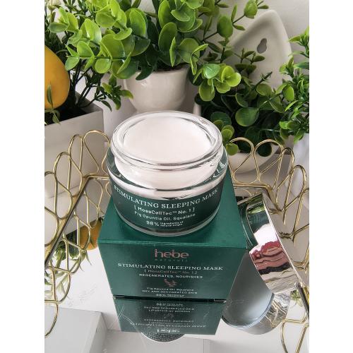 Hebe Naturals, MossCellTec No. 1, Stimulating Sleeping Mask (Stymulująca maska do twarzy na noc) - opinie | zdjęcie do recenzji od Goya5 - 3