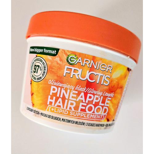 Garnier Fructis, Pineapple Hair Food (Maska do włosów długich i matowych (nowa wersja)) - opinie | zdjęcie do recenzji od Iwona_C - 1