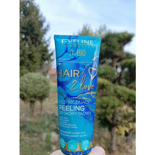 Eveline Cosmetics I’m Bio Hair 2 Love, Oczyszczający peeling do skóry głowy - opinie | zdjęcie do recenzji od facetniedoskonaly