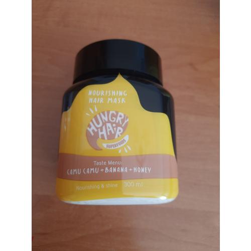 Hungry Hair Superfoods, Nourishing Hair Mask Camu Camu + Banana + Honey (Nawilżająca maska do włosów) - opinie | zdjęcie do recenzji od Smerfeta83