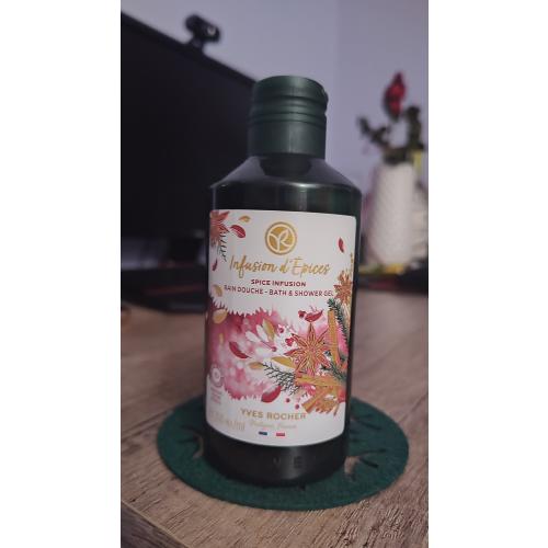 Yves Rocher Spice Infusion, Bath & Shower Gel (Zimowa Herbata, Żel pod prysznic i do kąpieli) - opinie | zdjęcie do recenzji od joaska1992