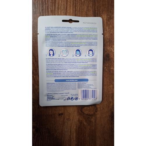 Nivea Skin Moisture Serum Infused Sheet Mask (Maska w płachcie z serum nawilżającym) - opinie | zdjęcie do recenzji od blekitnastokrotka - 3