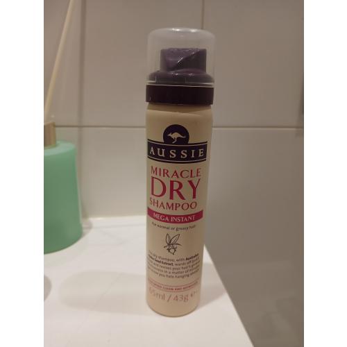 Aussie Mega Instant, Miracle Dry Shampoo (Suchy szampon do włosów normalnych i przetłuszczających się) - opinie | zdjęcie do recenzji od Anna_Aneczka_A