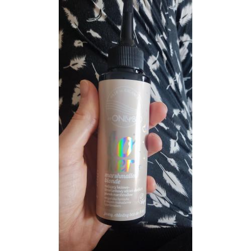 OnlyBio Hair In Balance, Marshmallow Blonde, Toner nadający beżowo-śmietankowy odcień słodkich pianek marshmallow - opinie | zdjęcie do recenzji od Magdalena1385 - 1