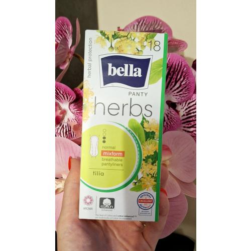 Bella Panty, Herbs Plantago, Tilia (Wkładki higieniczne wzbogacone kwiatem lipy) - opinie | zdjęcie do recenzji od Qradomowa86 - 1